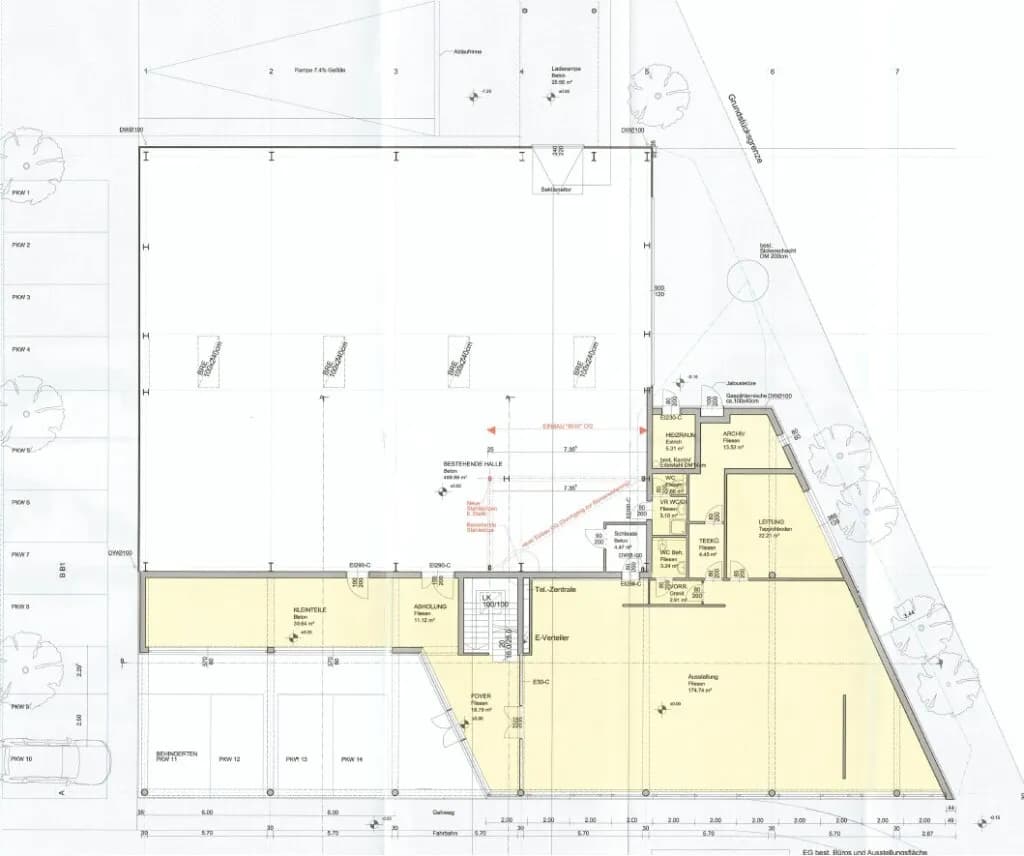 Gewerbeimmobilie mieten in Linz – 1 333 m² – Bild 2 von 3