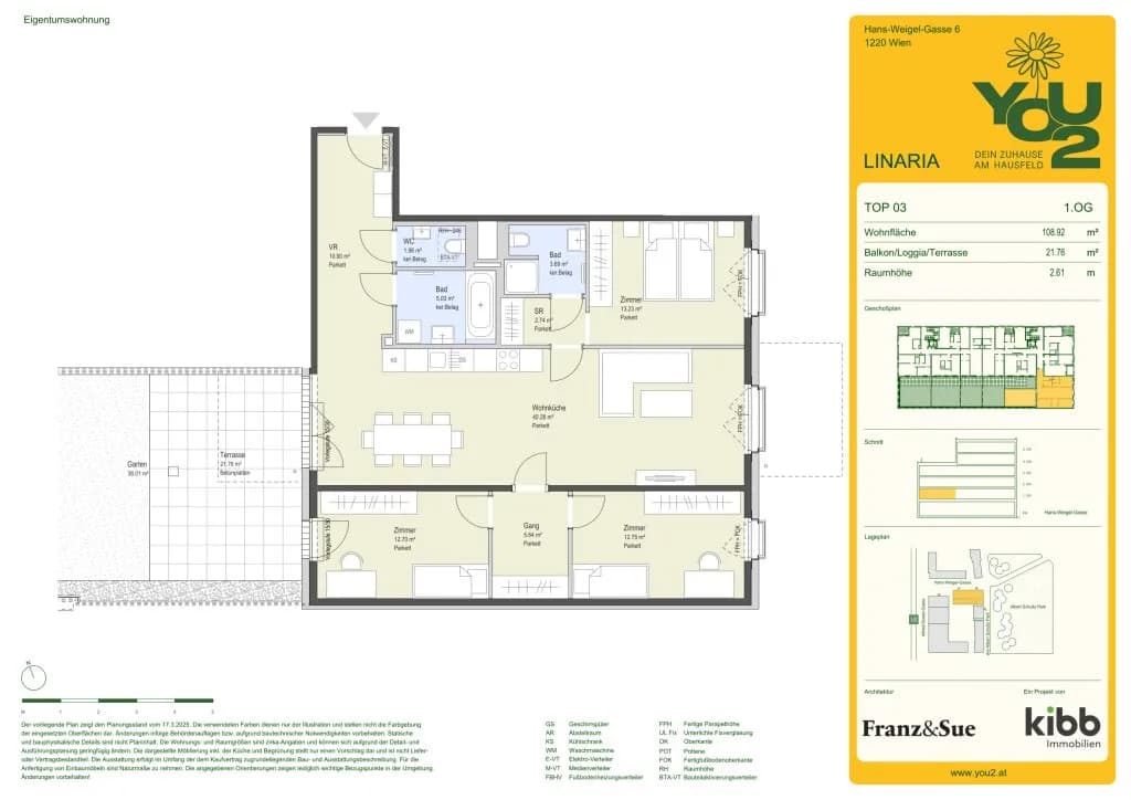4-Zimmer-Wohnung kaufen in Wien – 108,92 m², € 660.700 – Bild 24 von 24