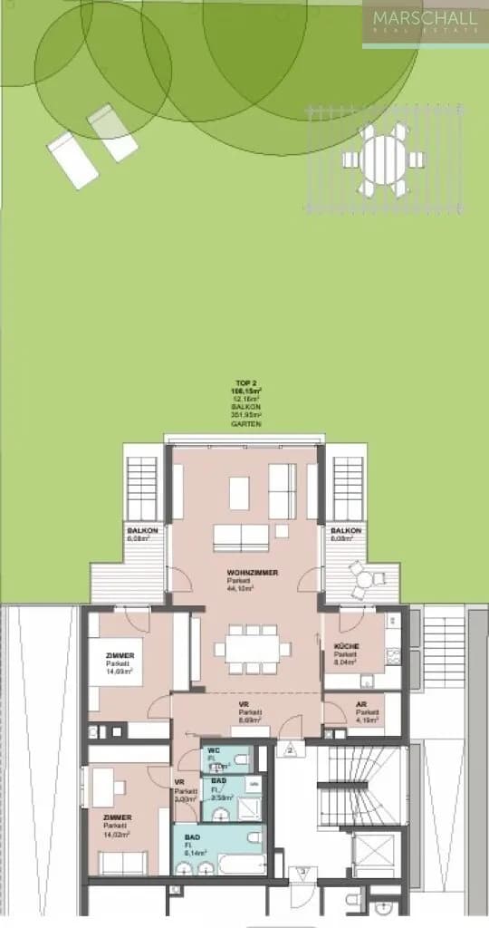 4-Zimmer-Wohnung kaufen in Wien – 108,15 m², € 1.490.000 – Bild 17 von 18