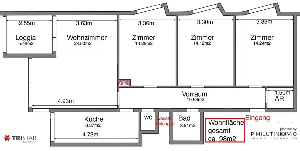 Wohnung kaufen in Korneuburg – 98 m², € 249.000 – Bild 2 von 32