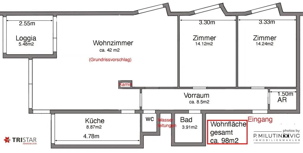 Wohnung kaufen in Korneuburg – 98 m², € 249.000 – Bild 29 von 32