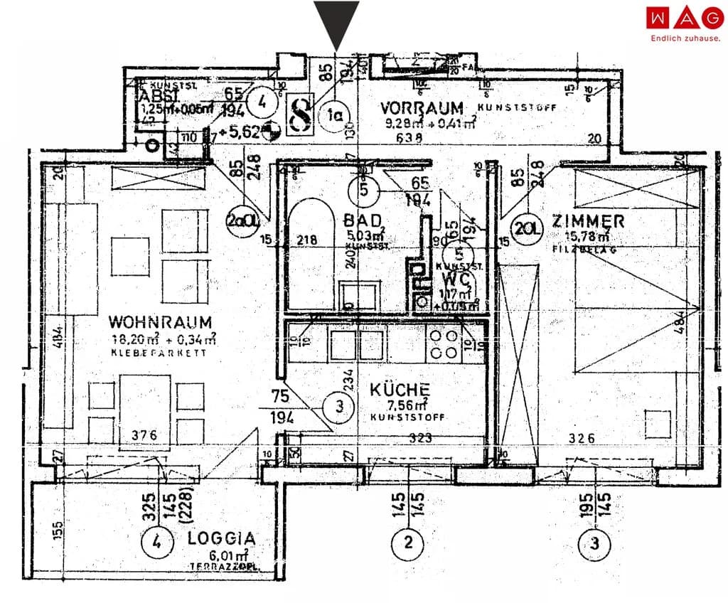 2-Zimmer-Wohnung mieten in Linz – 63,9 m², € 821 – Bild 17 von 17