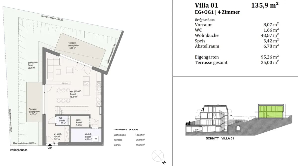 4-Zimmer-Wohnung kaufen in Mödling – 135,91 m², € 939.000 – Bild 11 von 12