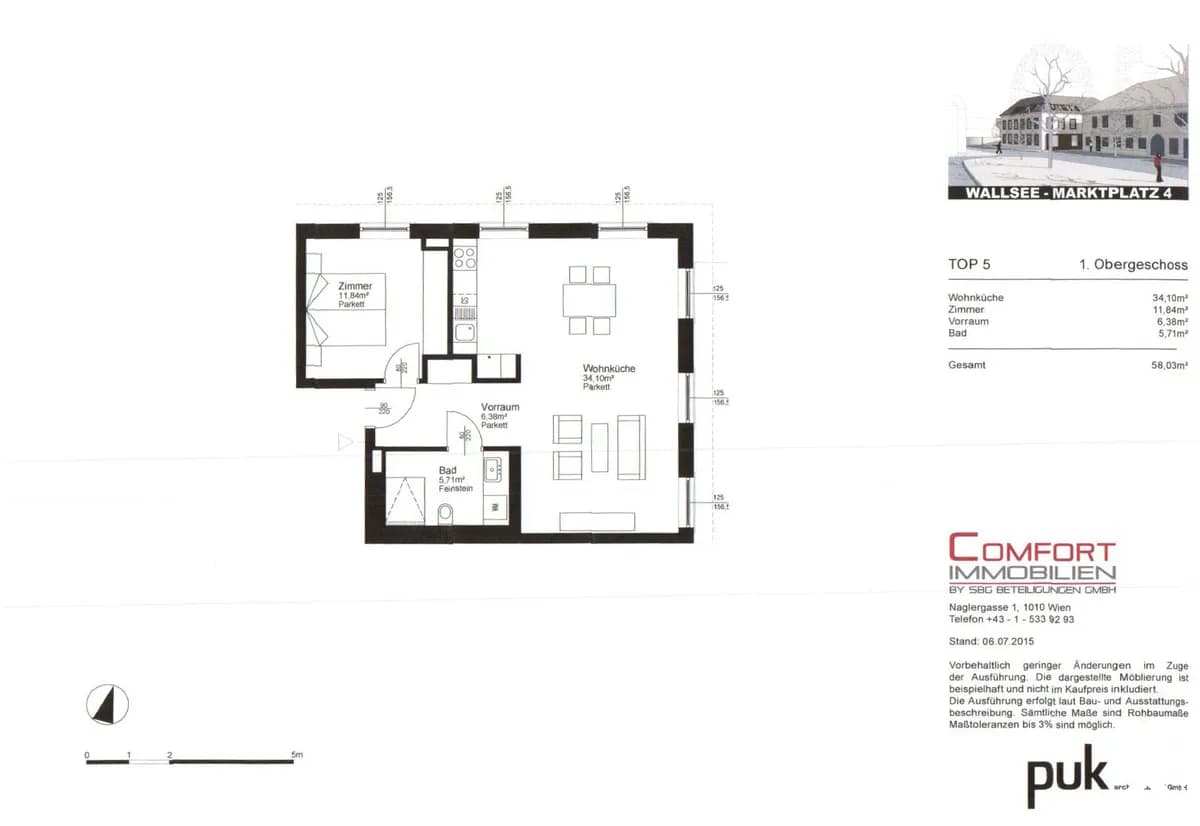 2-Zimmer-Wohnung mieten in Amstetten – 58 m², € 947 – Bild 26 von 27