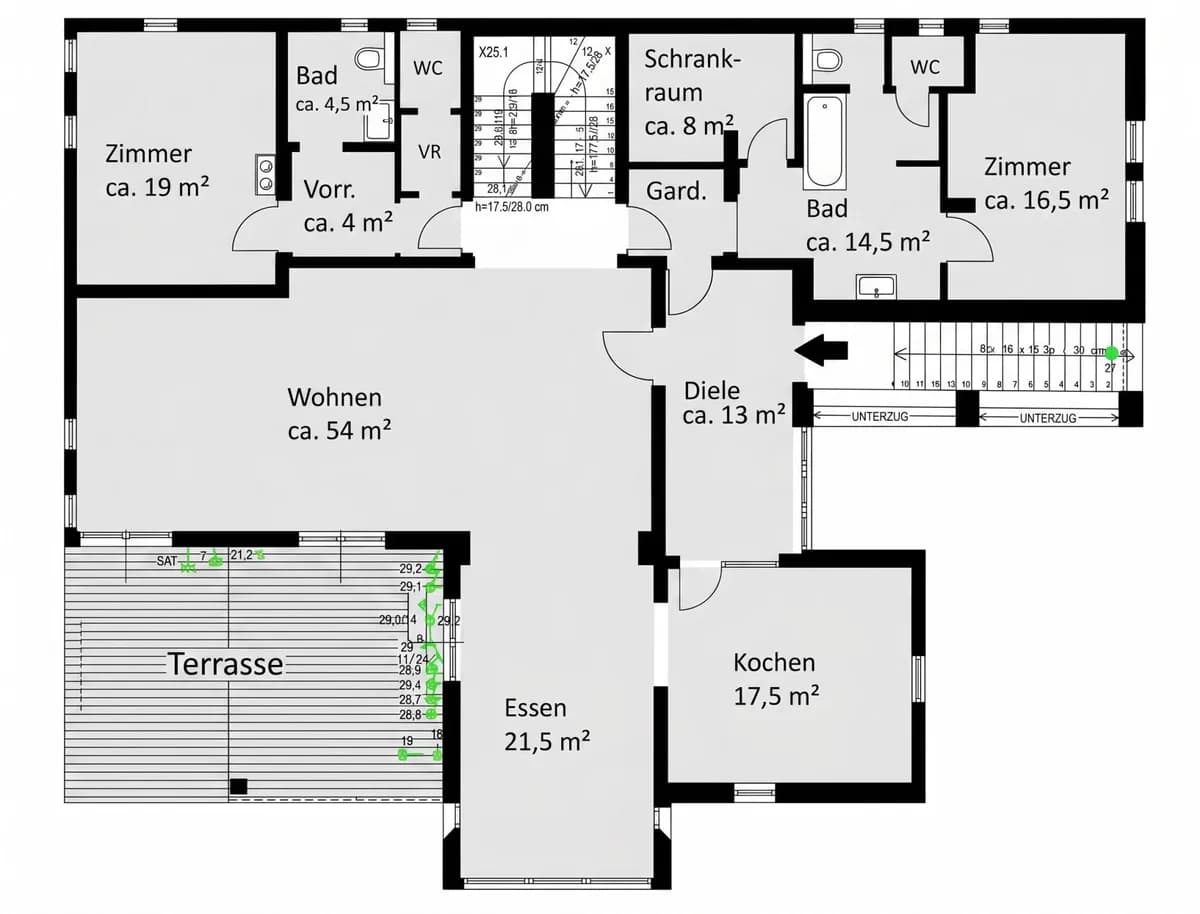 6-Zimmer-Immobilie kaufen in Graz – 314 m², € 990.000 – Bild 25 von 27