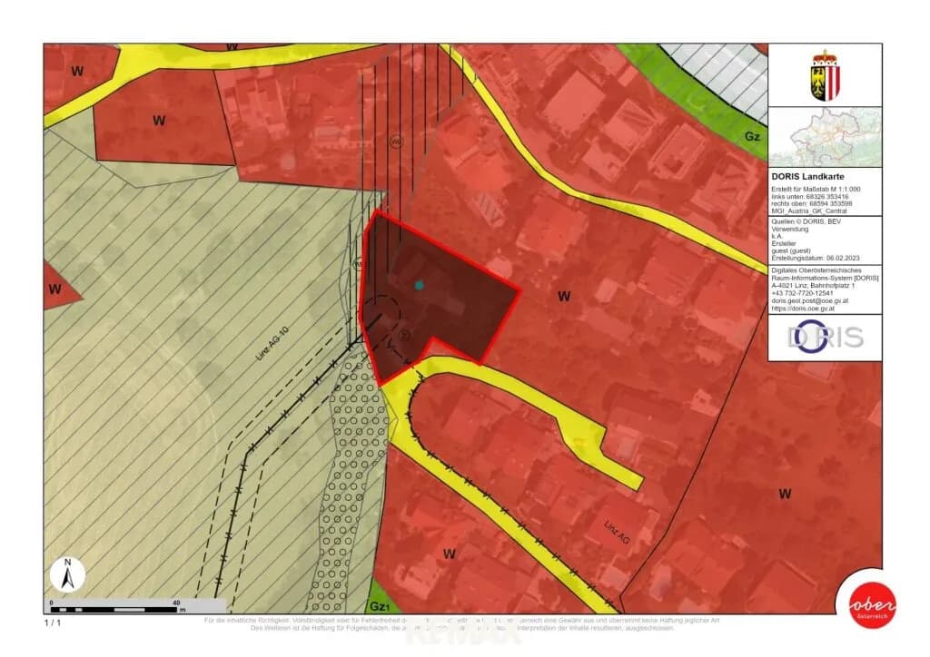 Grundstück kaufen in Urfahr-Umgebung – 1 665 m², € 1.349.000 – Bild 2 von 2