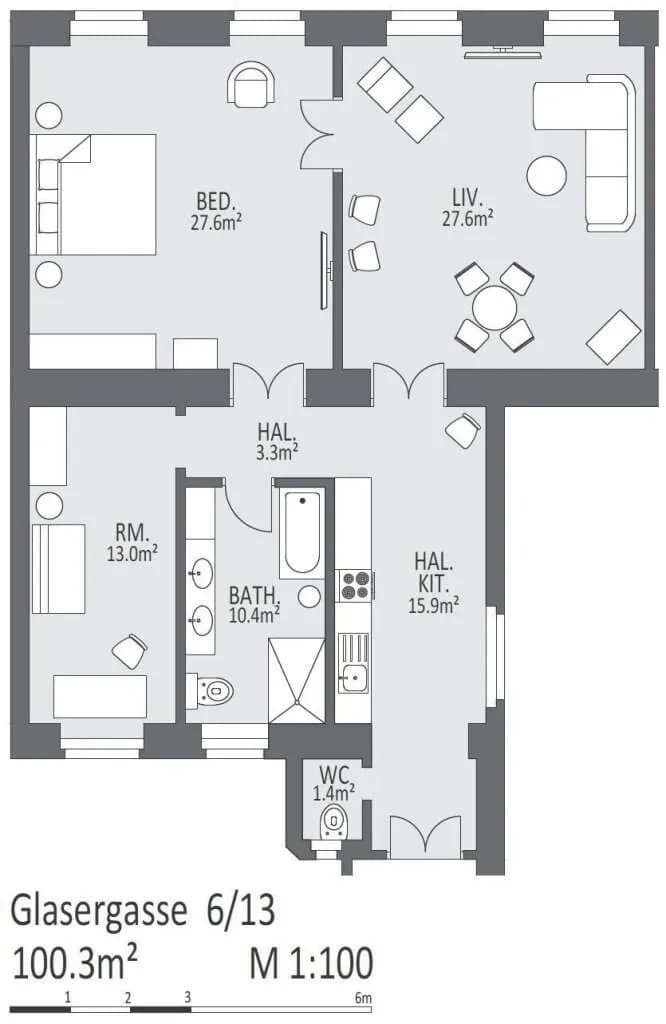3-Zimmer-Wohnung kaufen in Wien – 100 m², € 849.000 – Bild 19 von 19