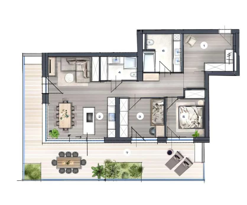 3-Zimmer-Wohnung kaufen in Kitzbühel – 84,02 m², € 695.000 – Bild 4 von 4
