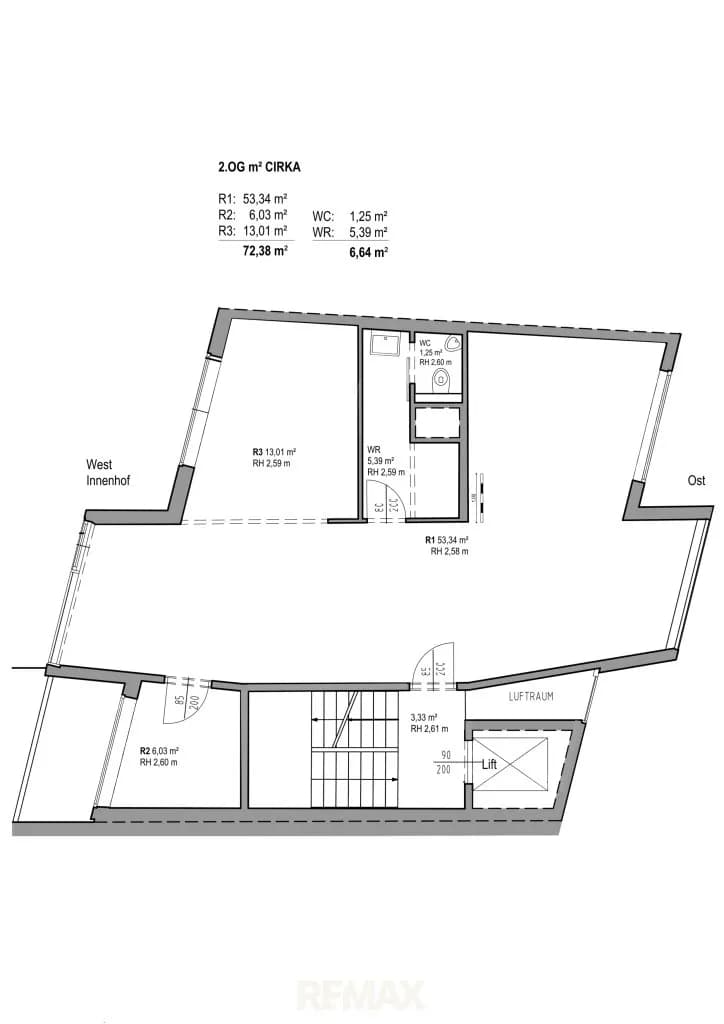 10-Zimmer-Gewerbeimmobilie mieten in Wien – 214 m², € 3.814 – Bild 19 von 21