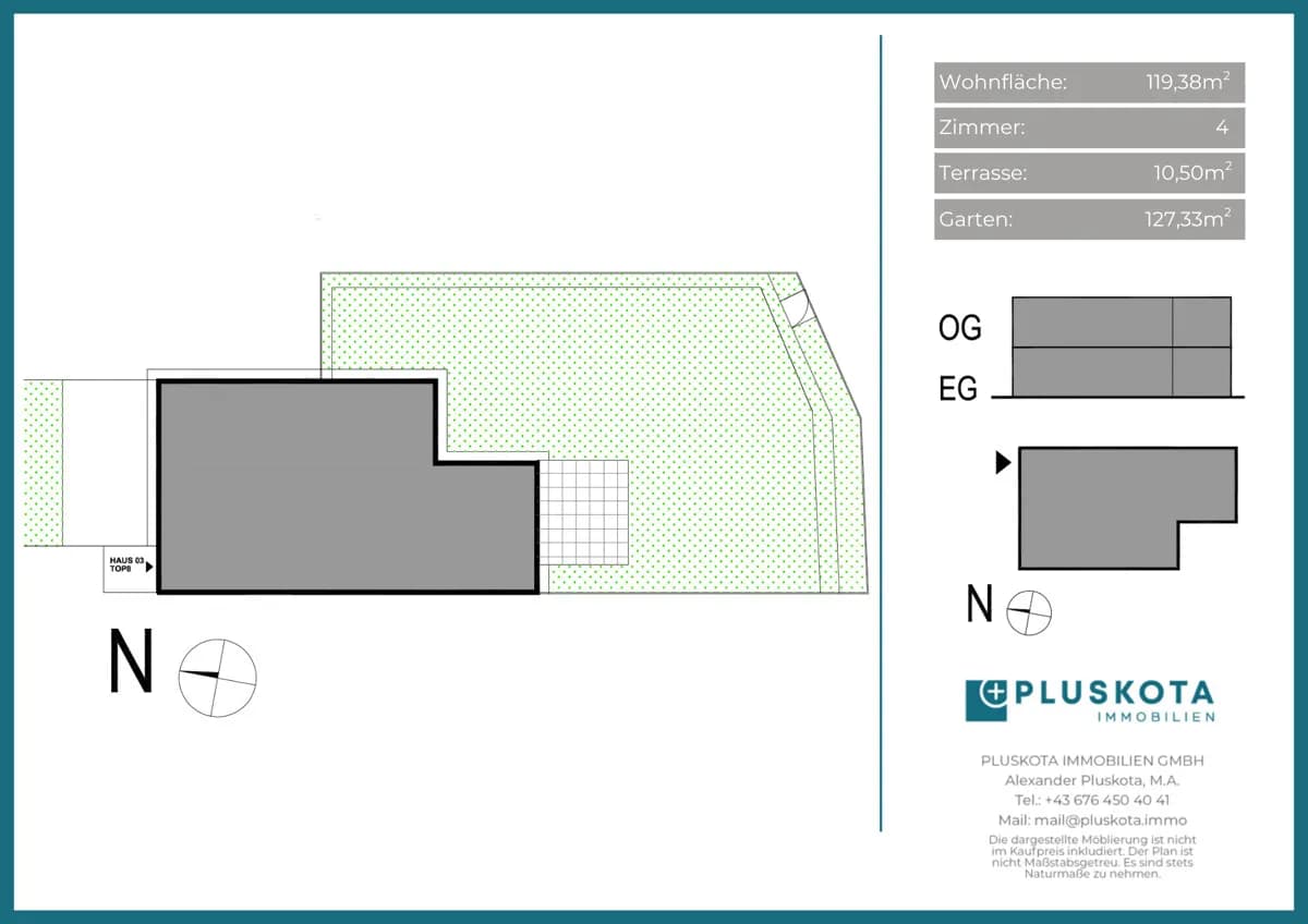 4-Zimmer-Haus kaufen in Bruck an der Leitha – 119,38 m², € 706.400 – Bild 10 von 12