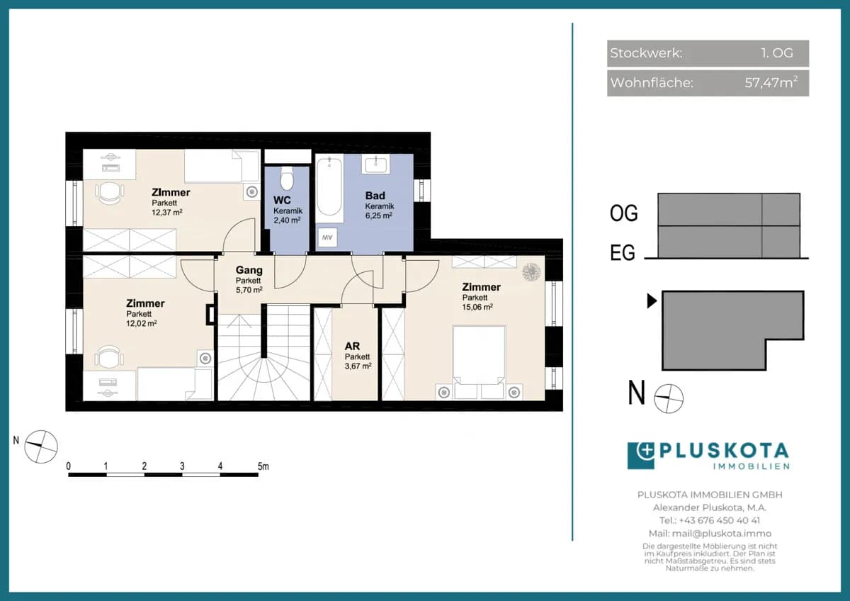 4-Zimmer-Haus kaufen in Bruck an der Leitha – 119,38 m², € 706.400 – Bild 12 von 12