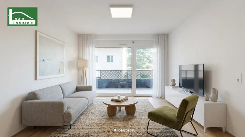 2-Zimmer-Wohnung mieten in Graz – 52,94 m², € 879