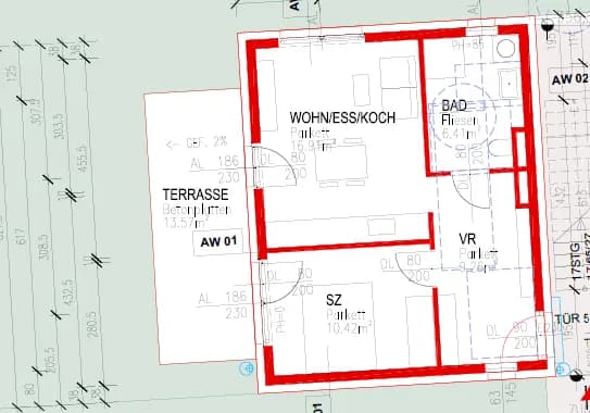 2-Zimmer-Wohnung mieten in Graz – 43 m², € 768 – Bild 10 von 22