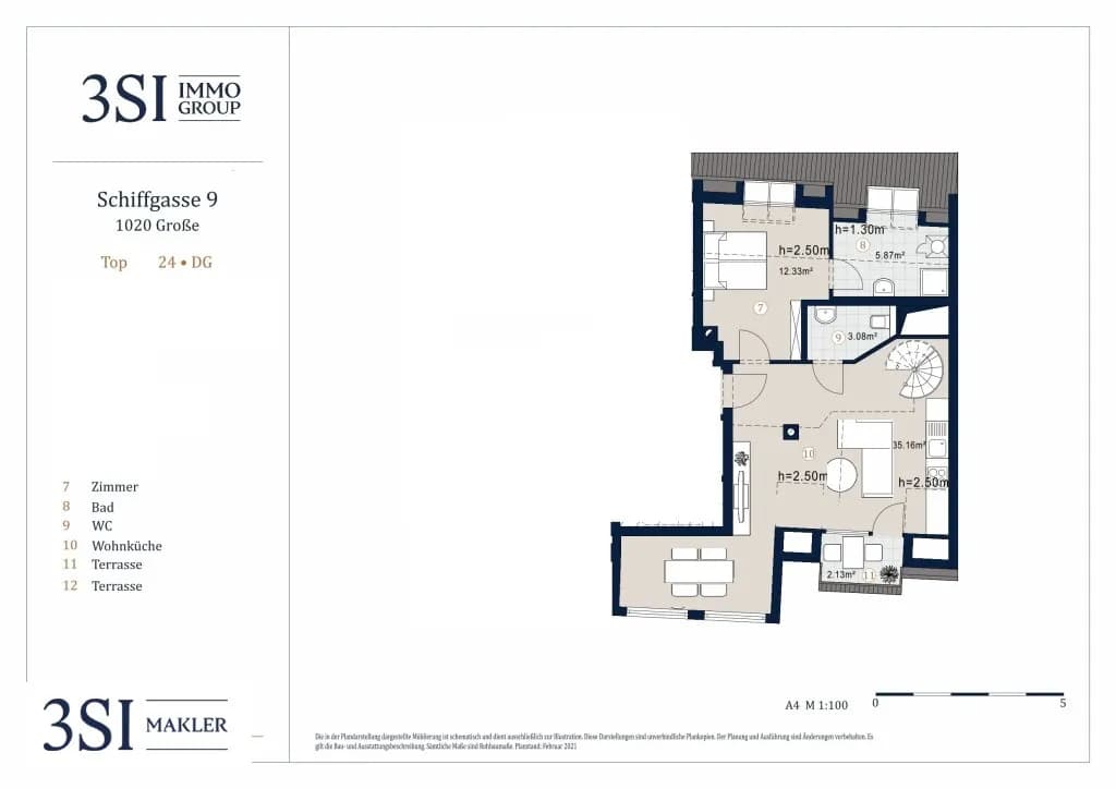 3-Zimmer-Wohnung kaufen in Wien – 72,36 m², € 679.000 – Bild 21 von 21