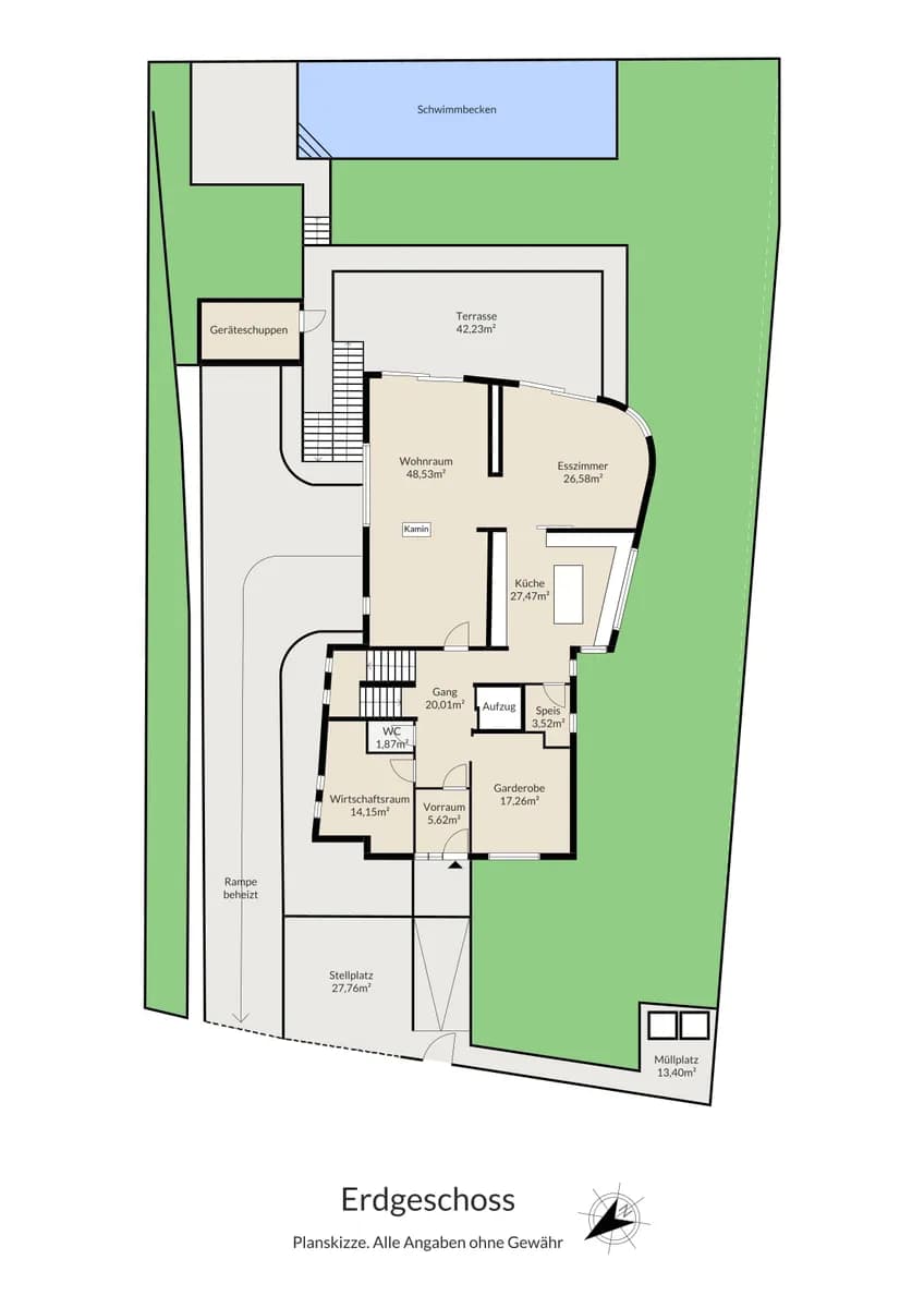 5-Zimmer-Immobilie kaufen in Tulln – 283 m², € 3.056.000 – Bild 11 von 13