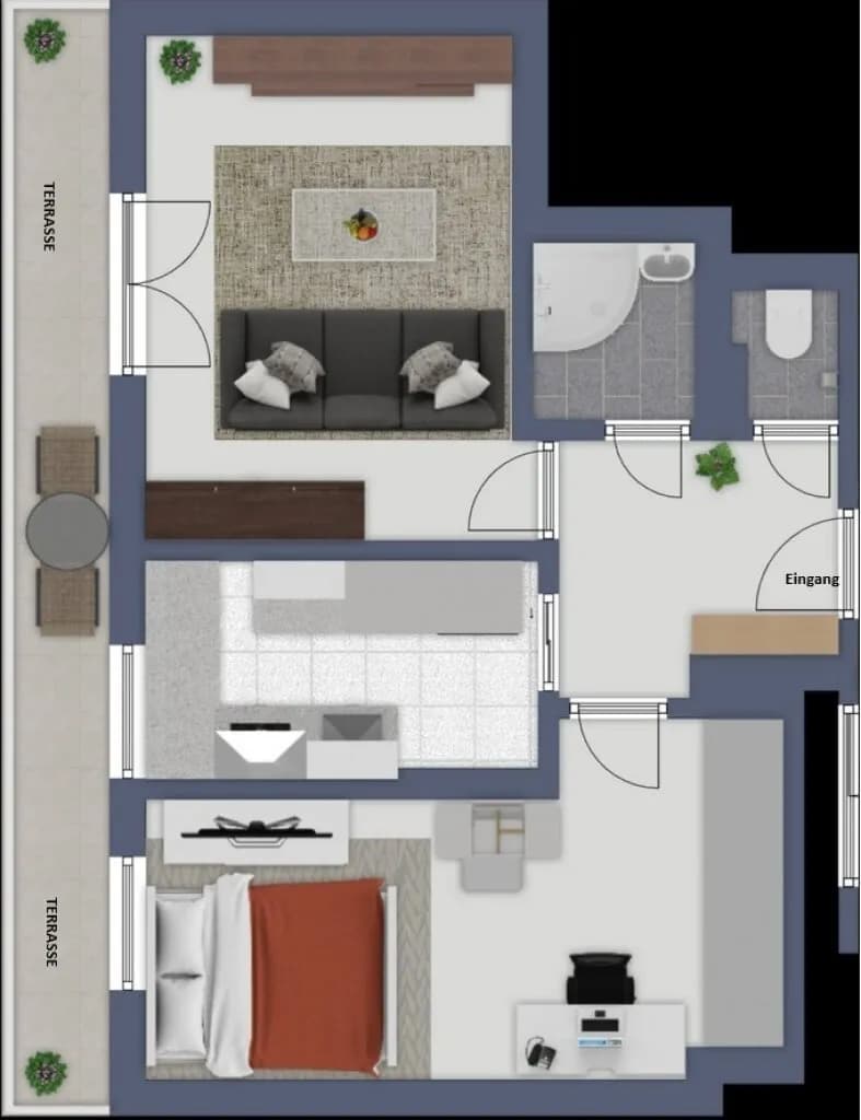 2-Zimmer-Wohnung kaufen in Wien – 48,5 m², € 219.000 – Bild 9 von 9