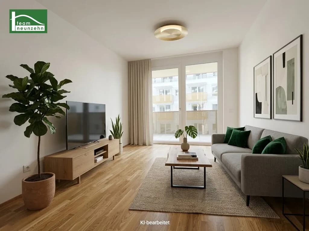 2-Zimmer-Wohnung mieten in Wien – 40,1 m², € 885
