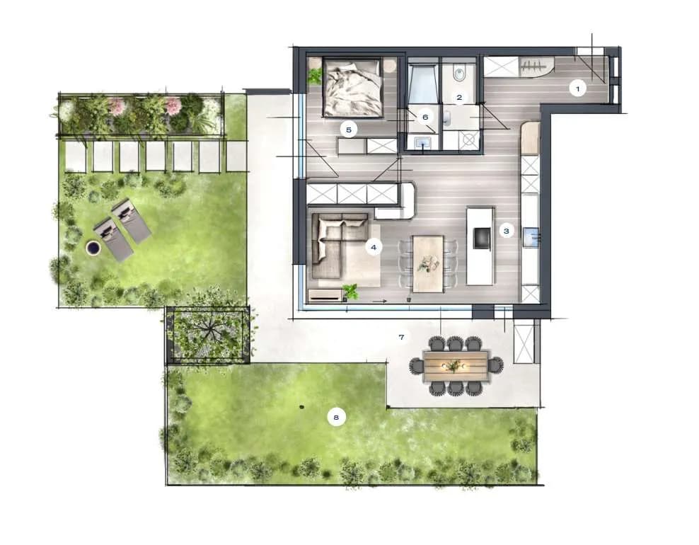 2-Zimmer-Wohnung kaufen in Kitzbühel – 60,74 m², € 505.000 – Bild 4 von 4