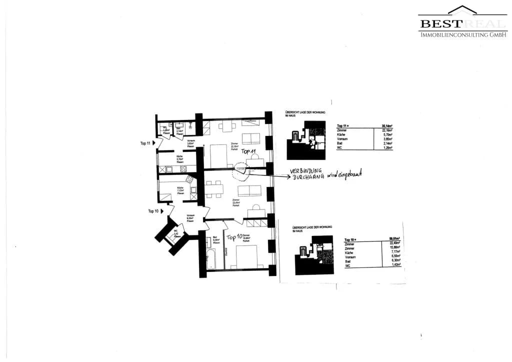 1-Zimmer-Wohnung kaufen in Wien – 35 m², € 219.000 – Bild 7 von 7