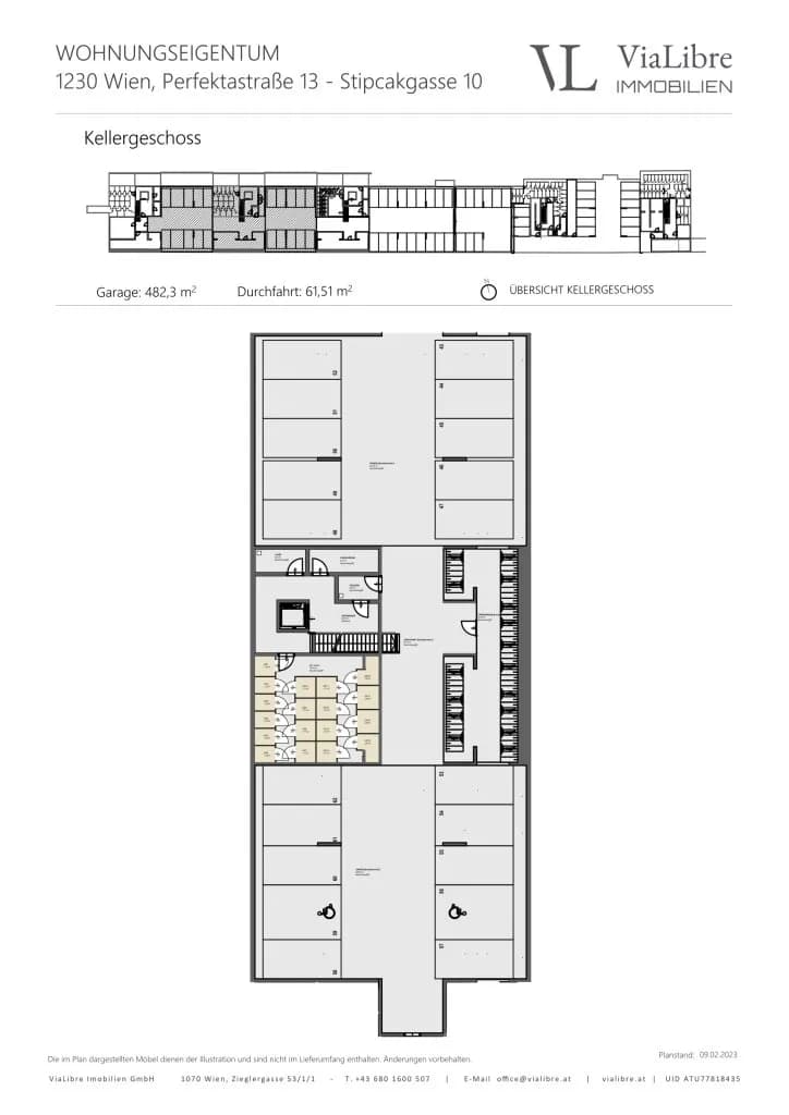 2-Zimmer-Wohnung kaufen in Wien – 50,6 m², € 305.000 – Bild 20 von 22