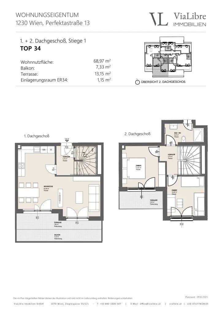 3-Zimmer-Wohnung kaufen in Wien – 69,37 m², € 475.000 – Bild 40 von 45
