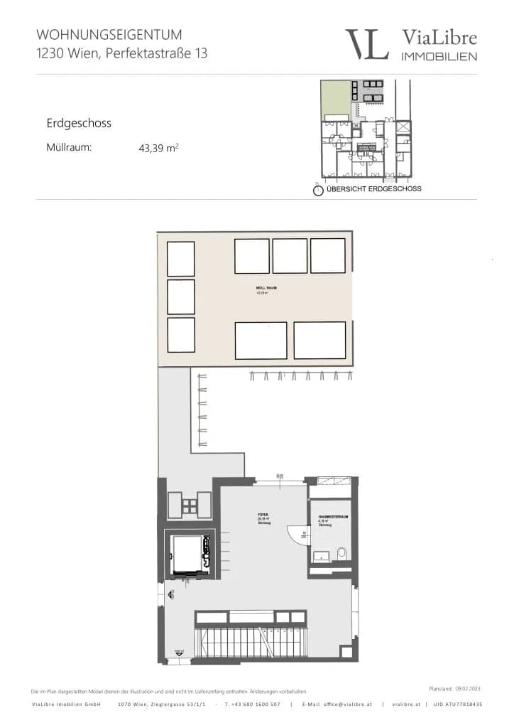 2-Zimmer-Wohnung kaufen in Wien – 47,17 m², € 288.000 – Bild 27 von 30