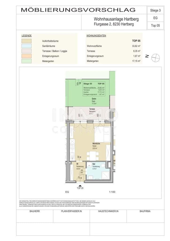 1-Zimmer-Wohnung mieten in Hartberg-Fürstenfeld – 34 m², € 500 – Bild 12 von 12