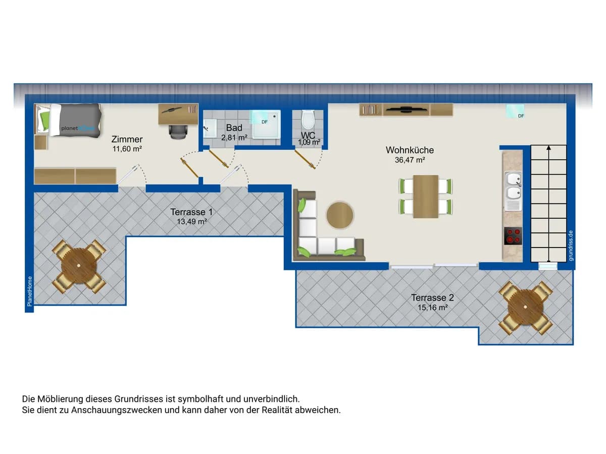 2-Zimmer-Wohnung kaufen in Tulln – 55,06 m², € 260.000 – Bild 16 von 16