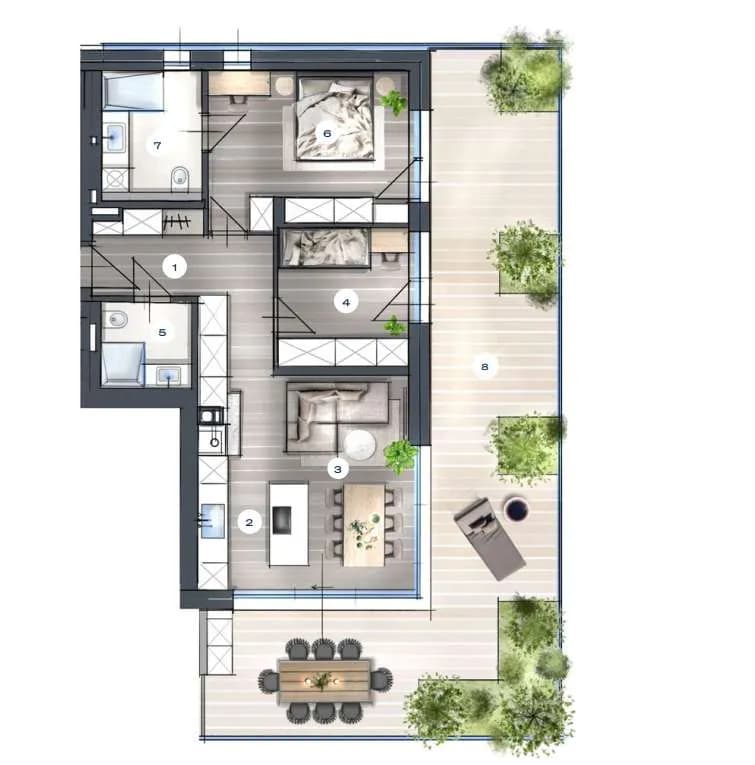 3-Zimmer-Wohnung kaufen in Kitzbühel – 69,17 m², € 645.000 – Bild 4 von 4