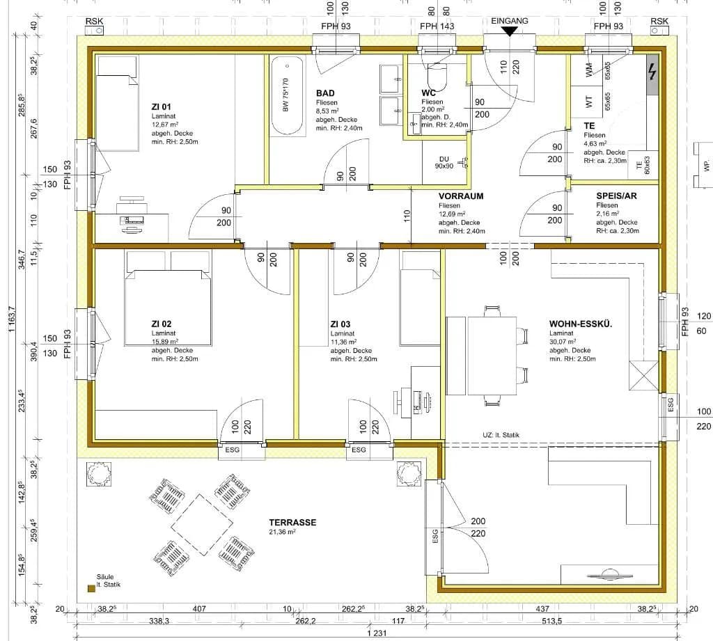 Haus kaufen in Korneuburg – 100 m², € 229.999 – Bild 3 von 3