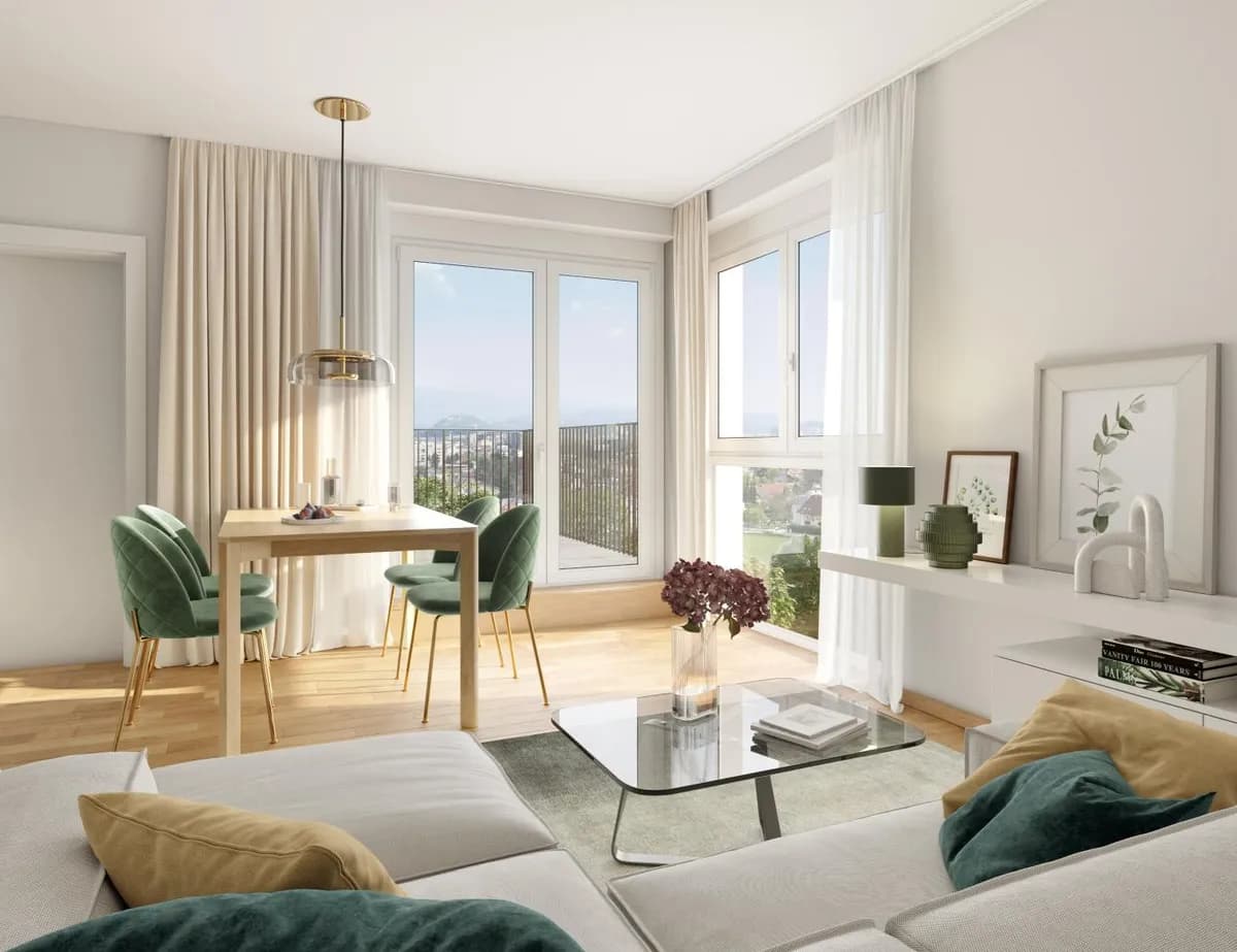 2-Zimmer-Wohnung mieten in Graz – 46,44 m², € 599