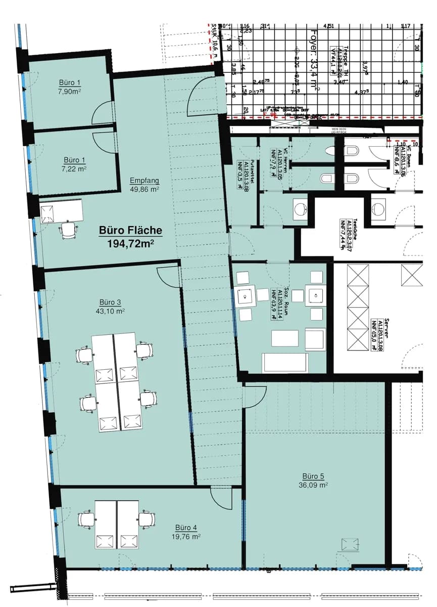 Gewerbeimmobilie mieten in Salzburg Stadt – 200 m², € 3.313 – Bild 5 von 5