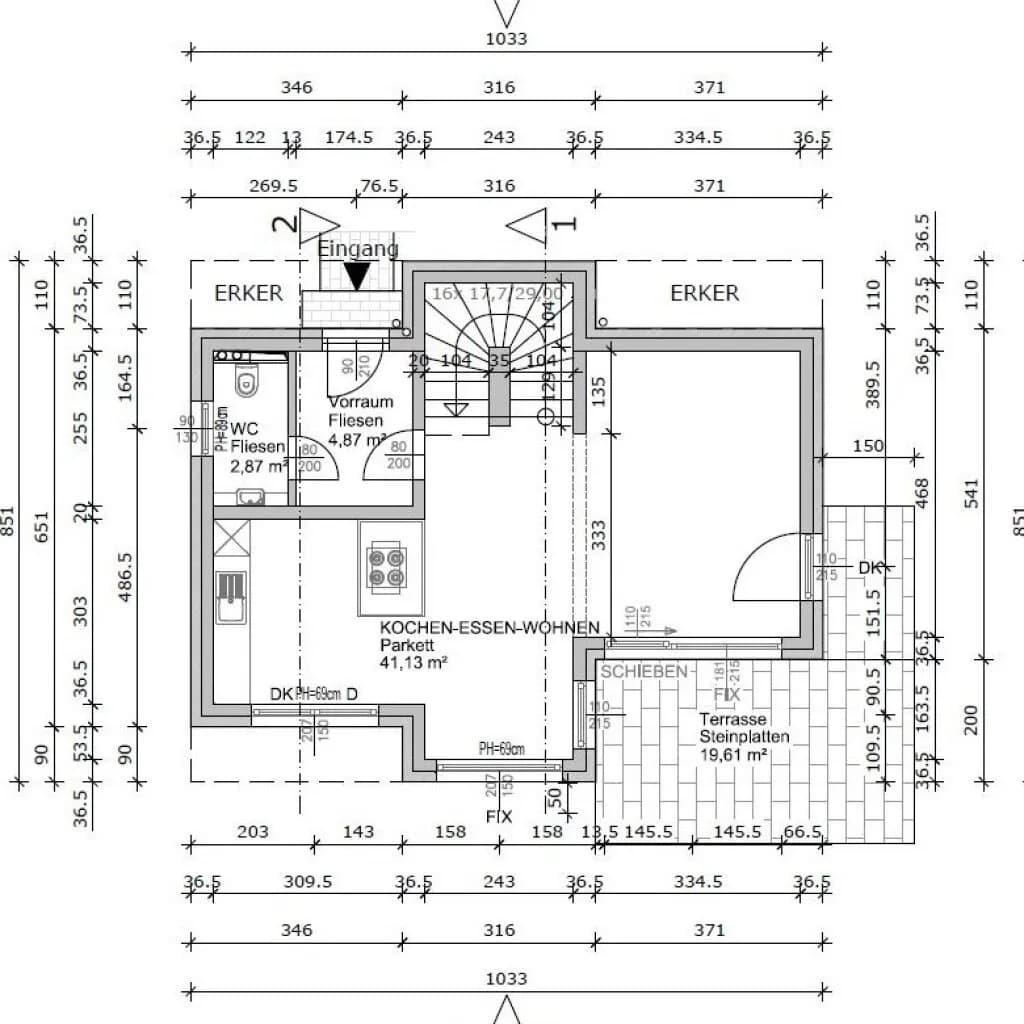 4-Zimmer-Haus mieten in Wien – 103,9 m², € 2.350 – Bild 49 von 51