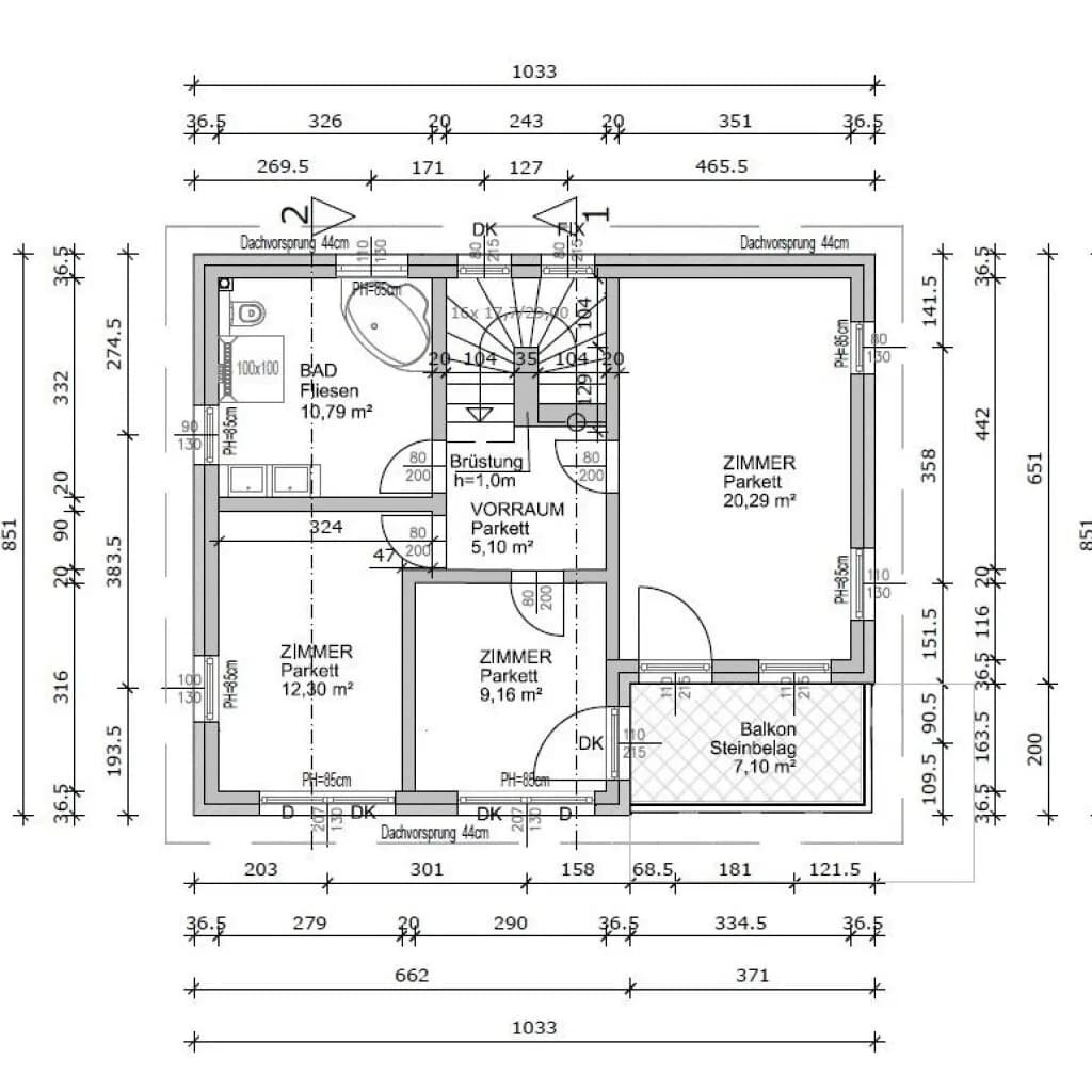 4-Zimmer-Haus mieten in Wien – 103,9 m², € 2.350 – Bild 50 von 51