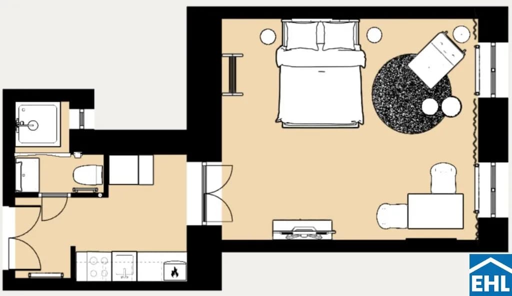 1-Zimmer-Wohnung kaufen in Wien – 30 m², € 190.000 – Bild 12 von 12