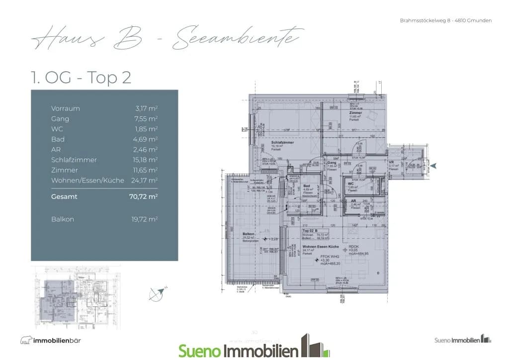3-Zimmer-Wohnung kaufen in Gmunden – 70,72 m², € 498.000 – Bild 23 von 28