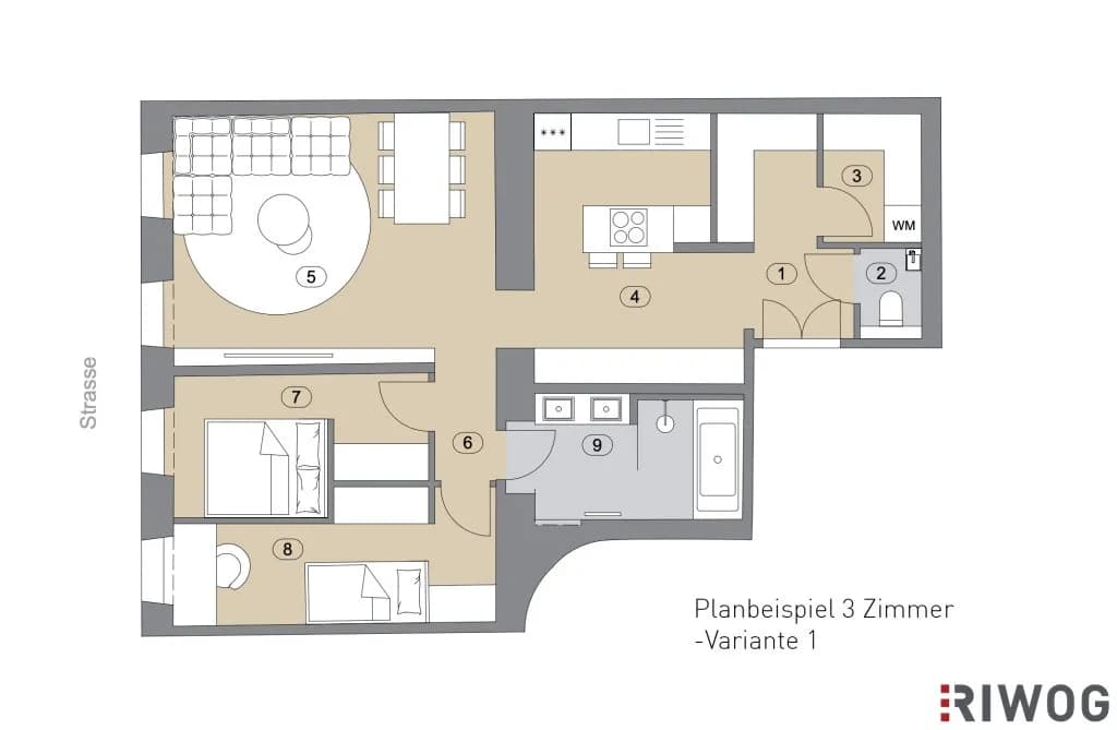 3-Zimmer-Wohnung kaufen in Wien – 73,97 m², € 281.000 – Bild 17 von 22