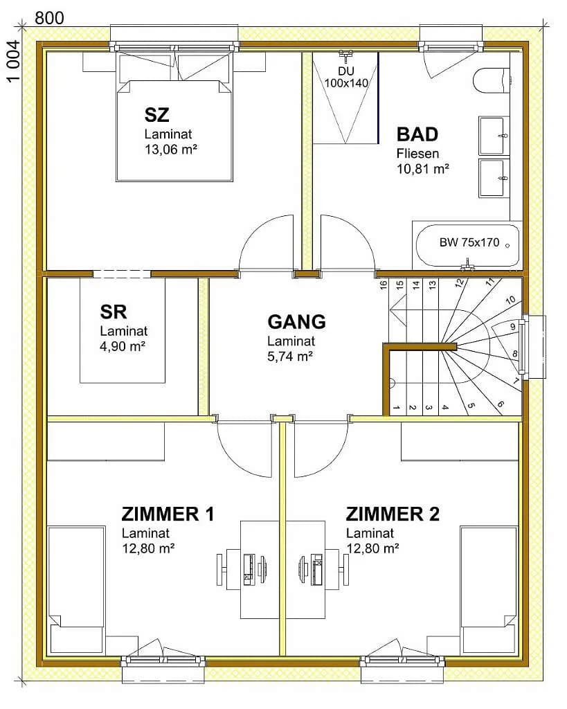 Haus kaufen in Tulln – 118 m², € 149.999 – Bild 3 von 3
