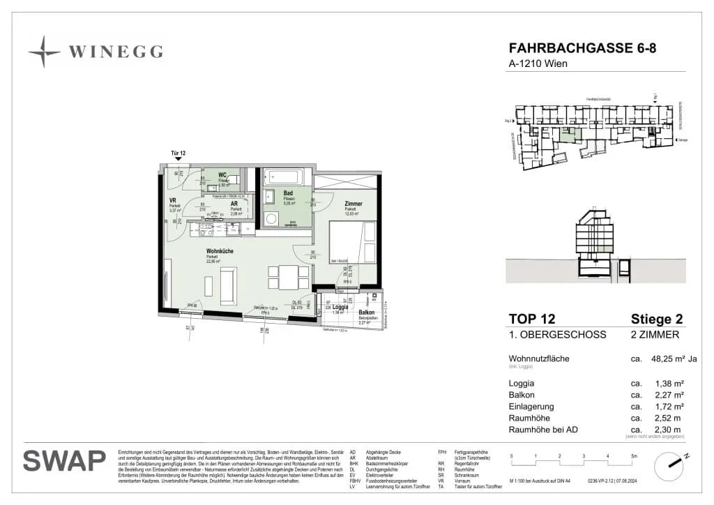 2-Zimmer-Wohnung kaufen in Wien – 48,25 m², € 324.300 – Bild 21 von 21