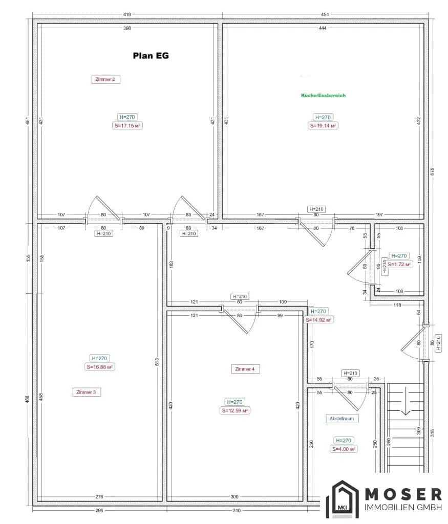 11-Zimmer-Haus kaufen in Murau – 275 m² – Bild 32 von 34