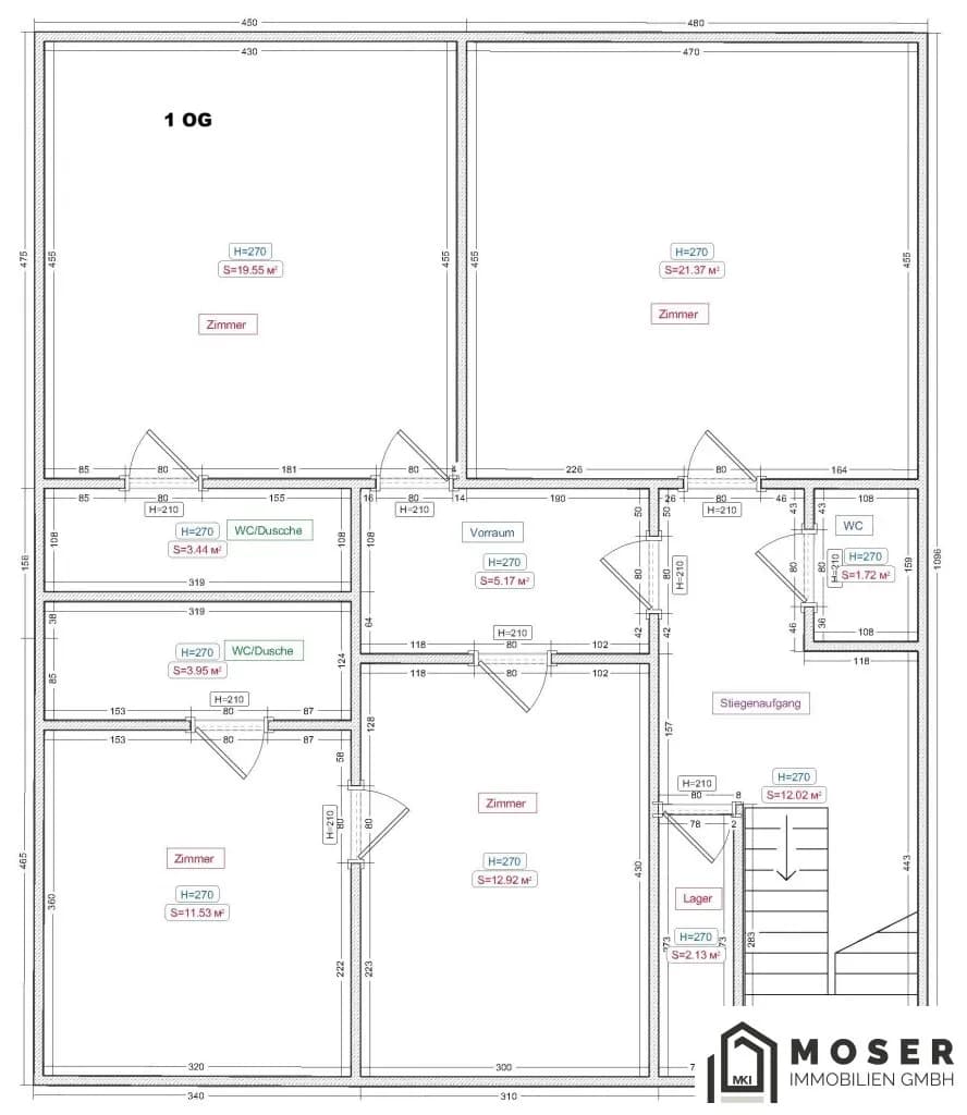 11-Zimmer-Haus kaufen in Murau – 275 m² – Bild 33 von 34