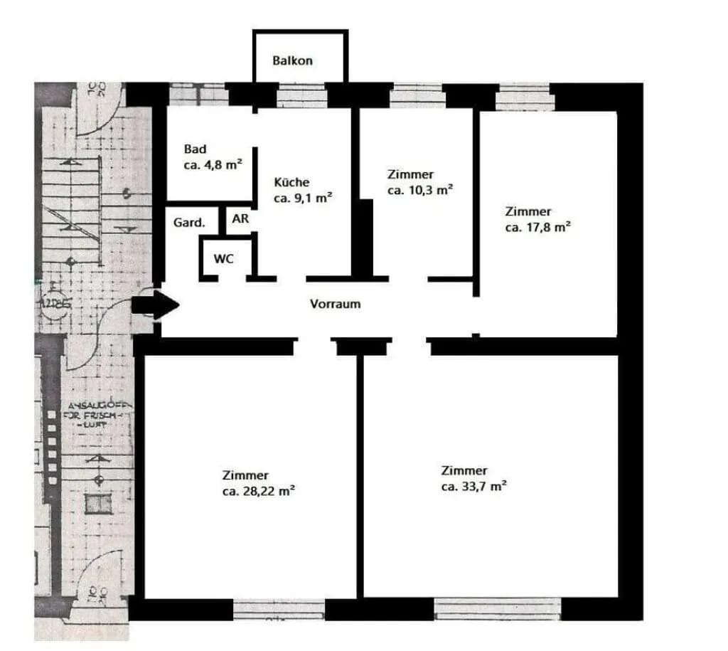 4-Zimmer-Wohnung kaufen in Graz – 116,33 m², € 319.000 – Bild 12 von 12