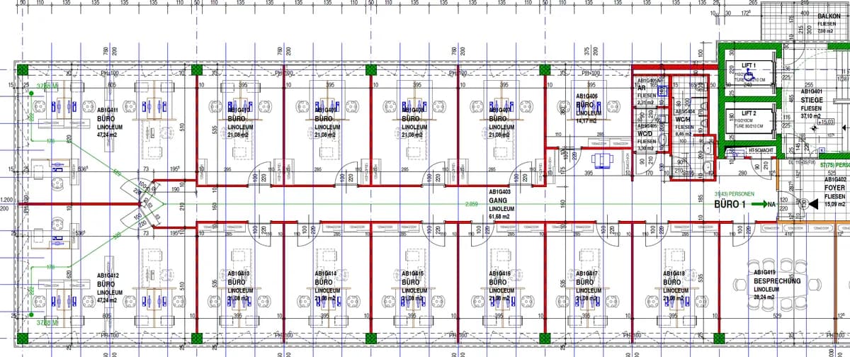 Gewerbeimmobilie mieten in Graz – 469 m², € 7.760 – Bild 10 von 10