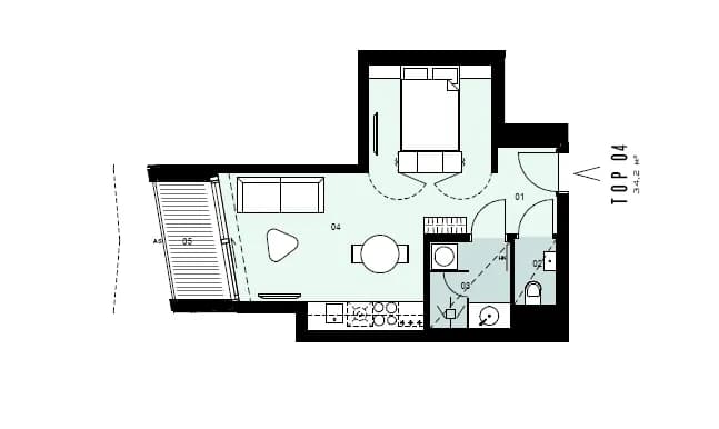 2-Zimmer-Wohnung kaufen in Wien – 38 m², € 646.000 – Bild 11 von 11