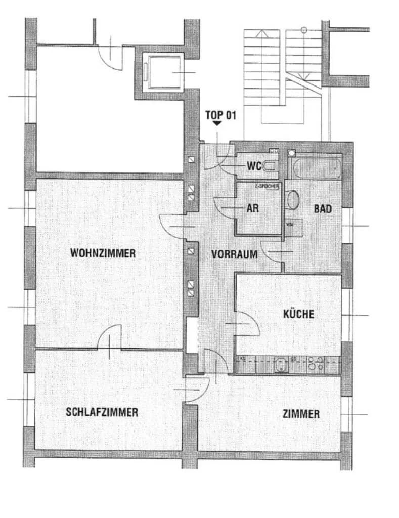 3-Zimmer-Wohnung mieten in Wien – 95 m², € 1.923 – Bild 12 von 12