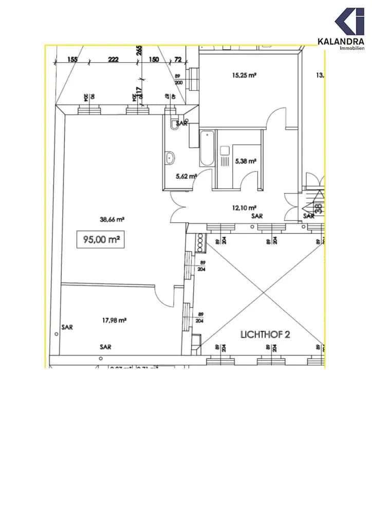 3-Zimmer-Wohnung mieten in Wien – 95 m², € 2.270 – Bild 17 von 17
