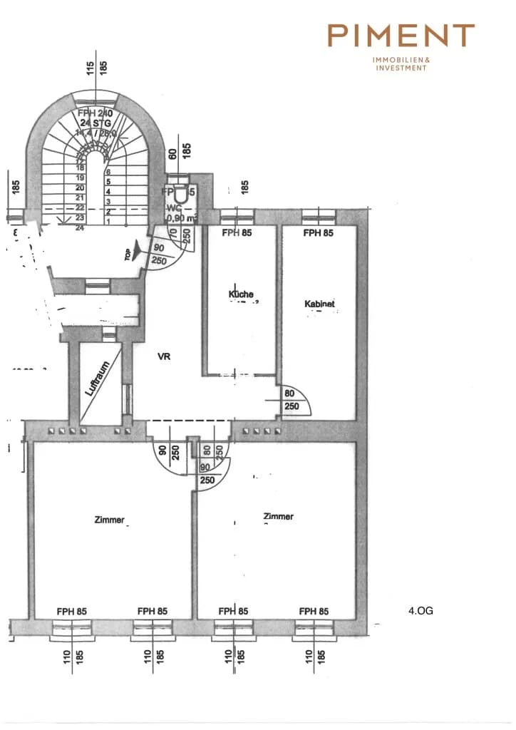 3-Zimmer-Wohnung kaufen in Wien – 76,44 m², € 325.000 – Bild 21 von 22