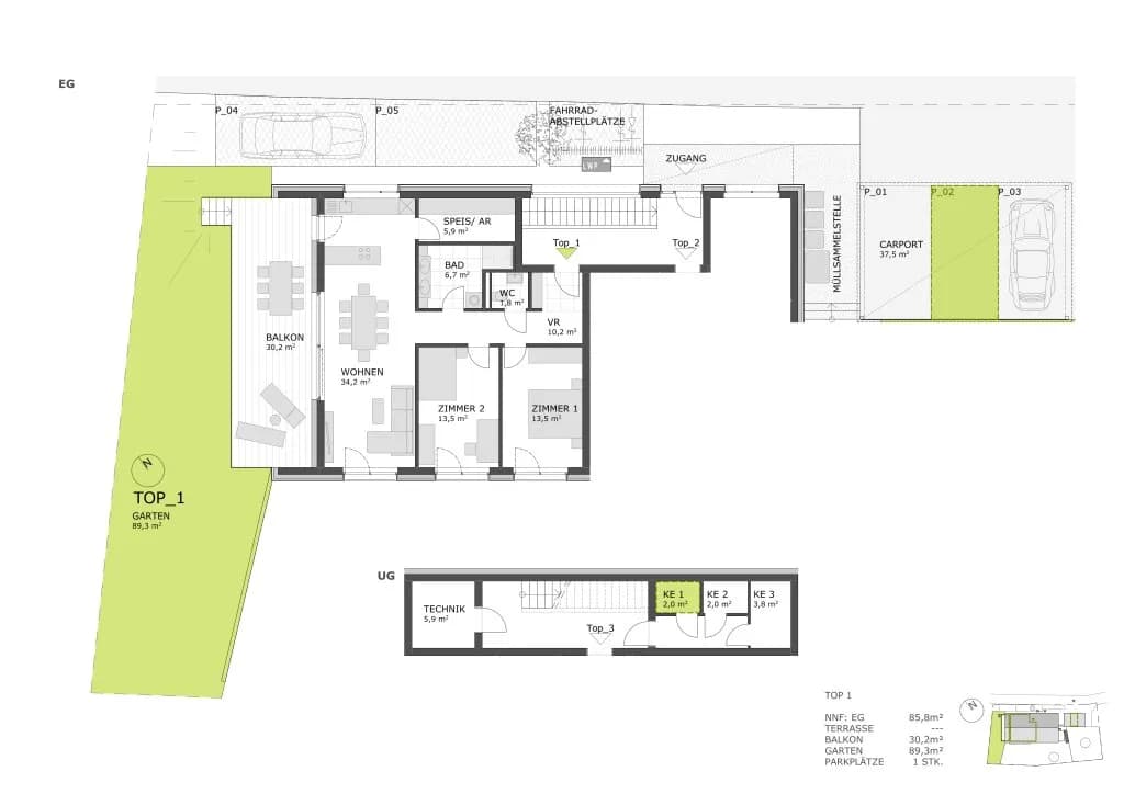 Wohnung kaufen in Deutschlandsberg – 86 m², € 349.500 – Bild 16 von 16
