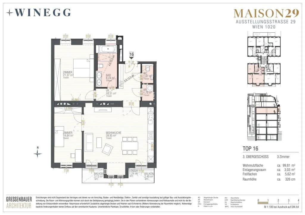 Immobilie kaufen in Wien – 98,57 m², € 1.106.700 – Bild 11 von 11