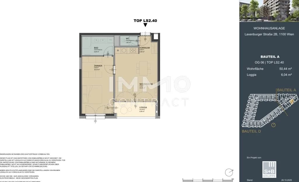 2-Zimmer-Wohnung kaufen in Wien – 50,1 m², € 380.000 – Bild 15 von 15